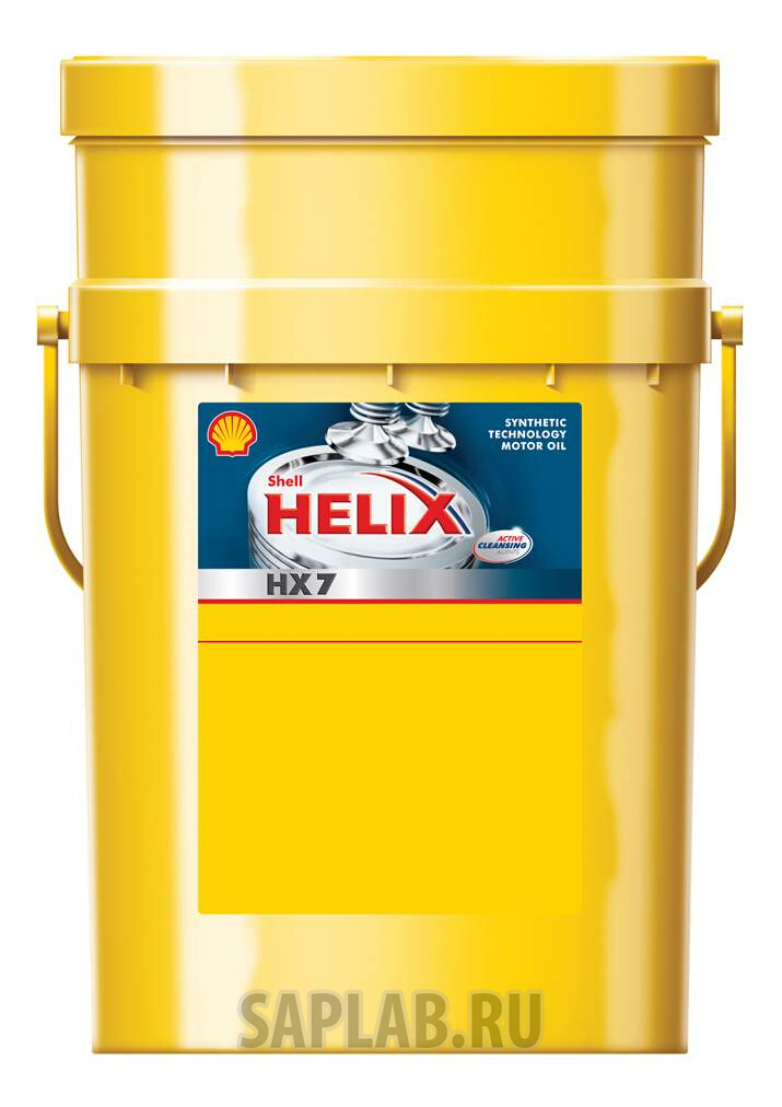 Купить SHELL 550040318 Моторное масло Shell Helix HX7 5W-40 20л