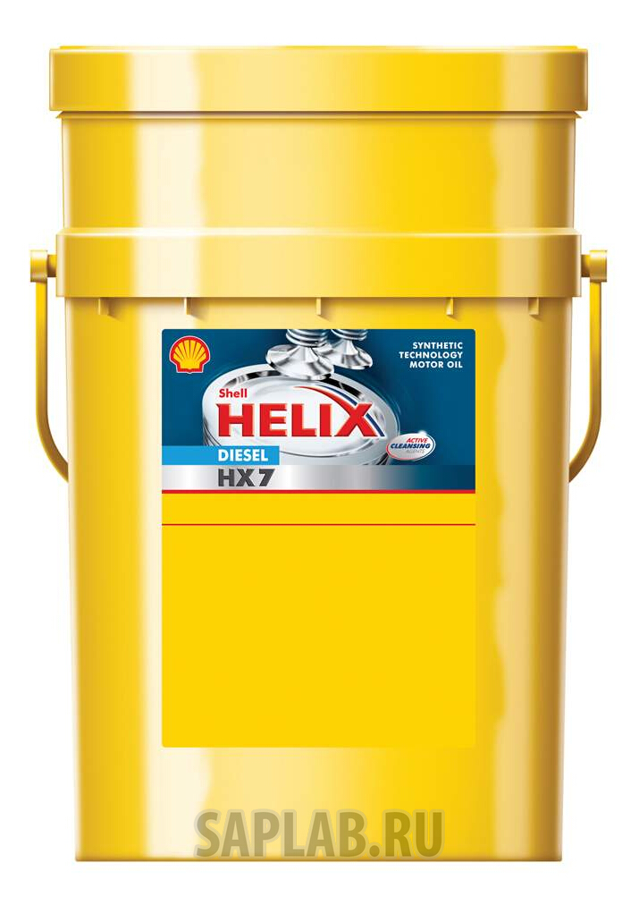Купить SHELL 550040473 Моторное масло Shell Helix HX7 Diesel 10W-40 20л