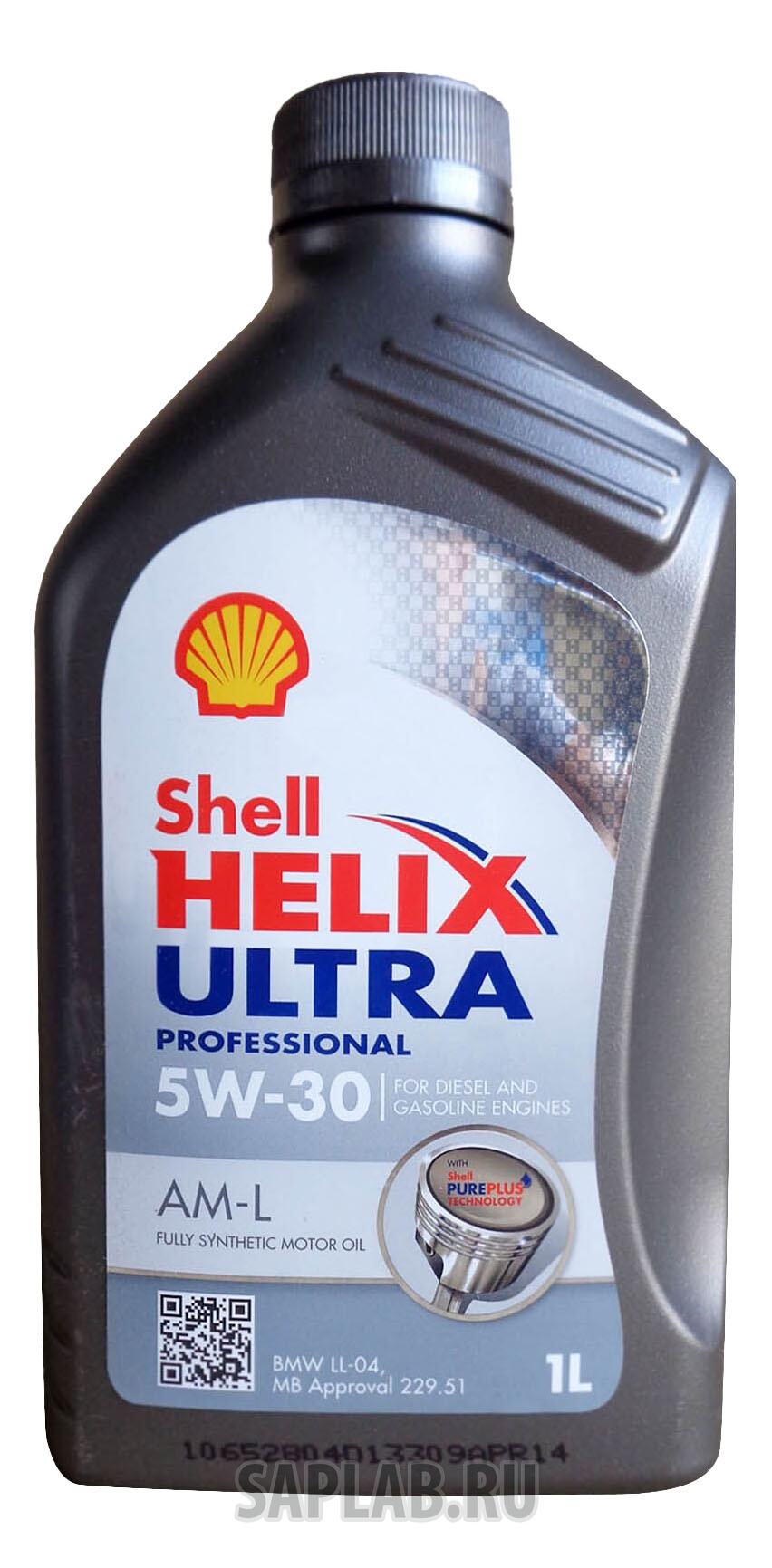 Купить SHELL 550040576 Моторное масло Shell Helix Ultra Professional AM-L SAE 5W-30 1л