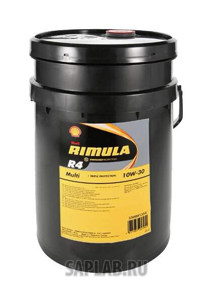 Купить SHELL 550041357 Моторное масло Shell Rimula R4 Multi 10W-30 20л
