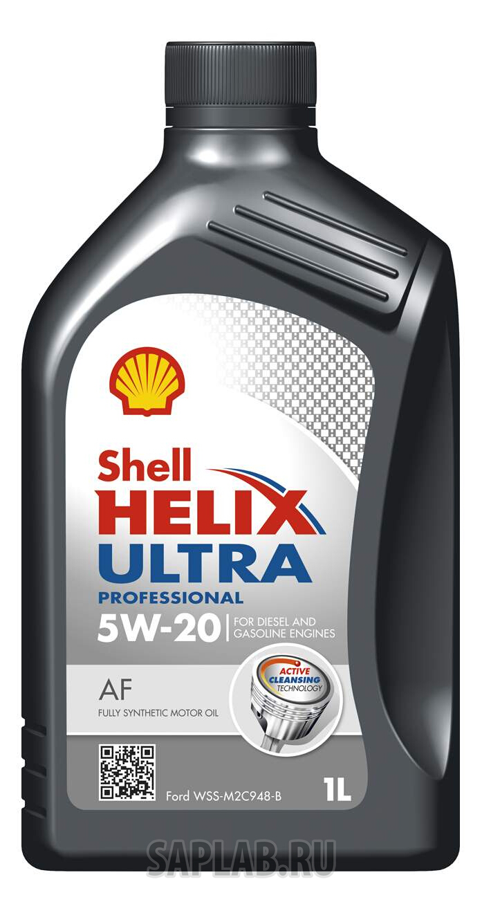Купить SHELL 550042303 Моторное масло Shell Helix Ultra Professional AF 5W-20 1л
