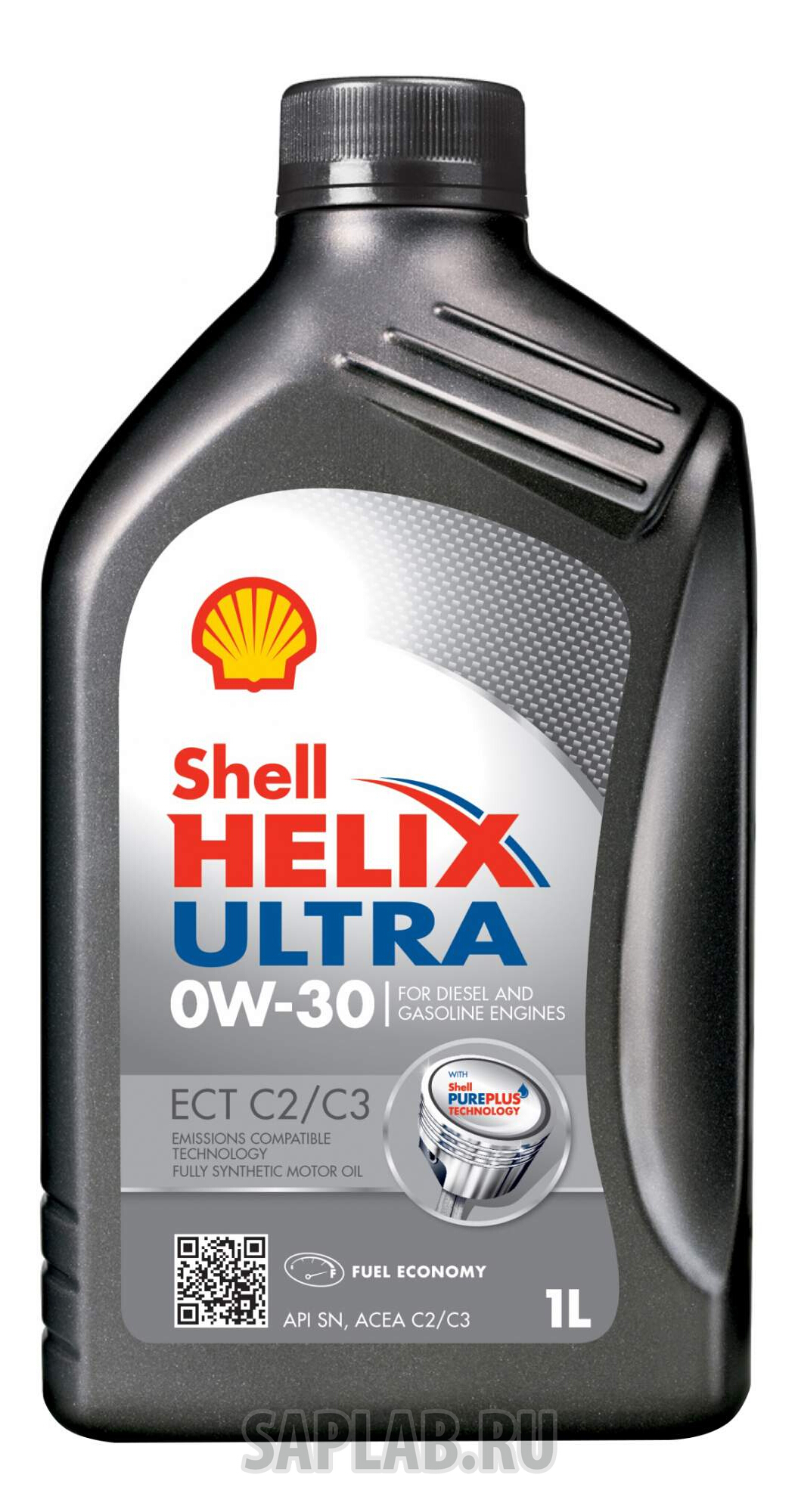 Купить SHELL 550042390 Моторное масло Shell Helix Ultra ECT C2/C3 0W-30 1л