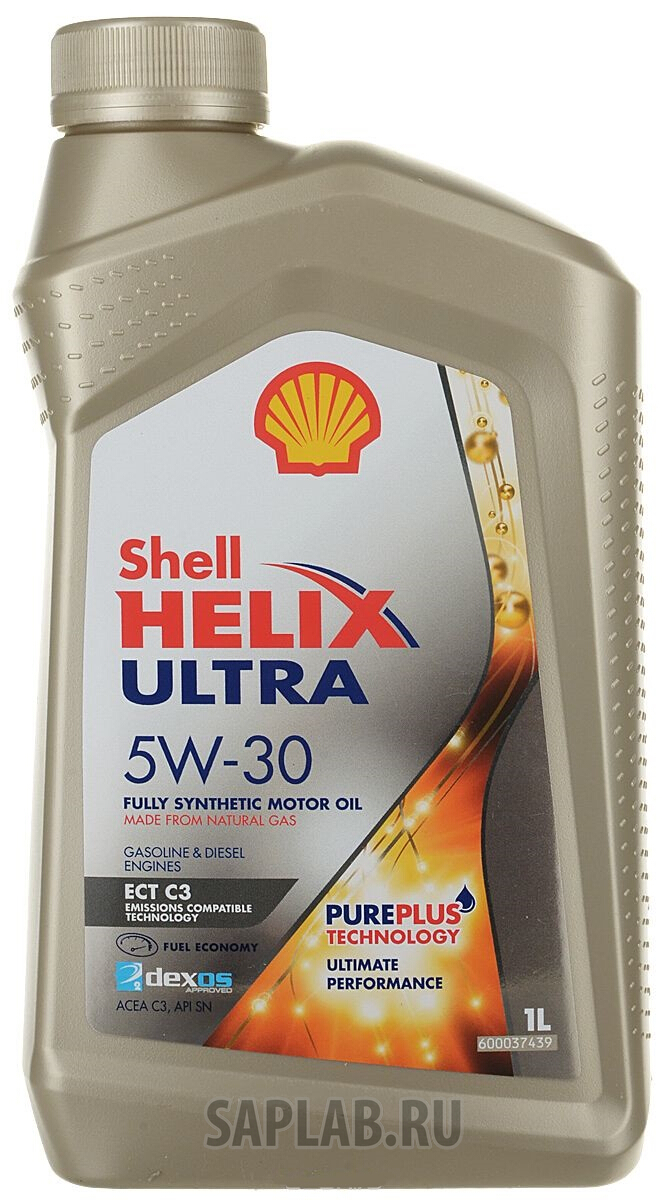 Купить SHELL 550046369 Моторное масло Shell Helix Ultra ECT SAE 5W-30 C3 1л