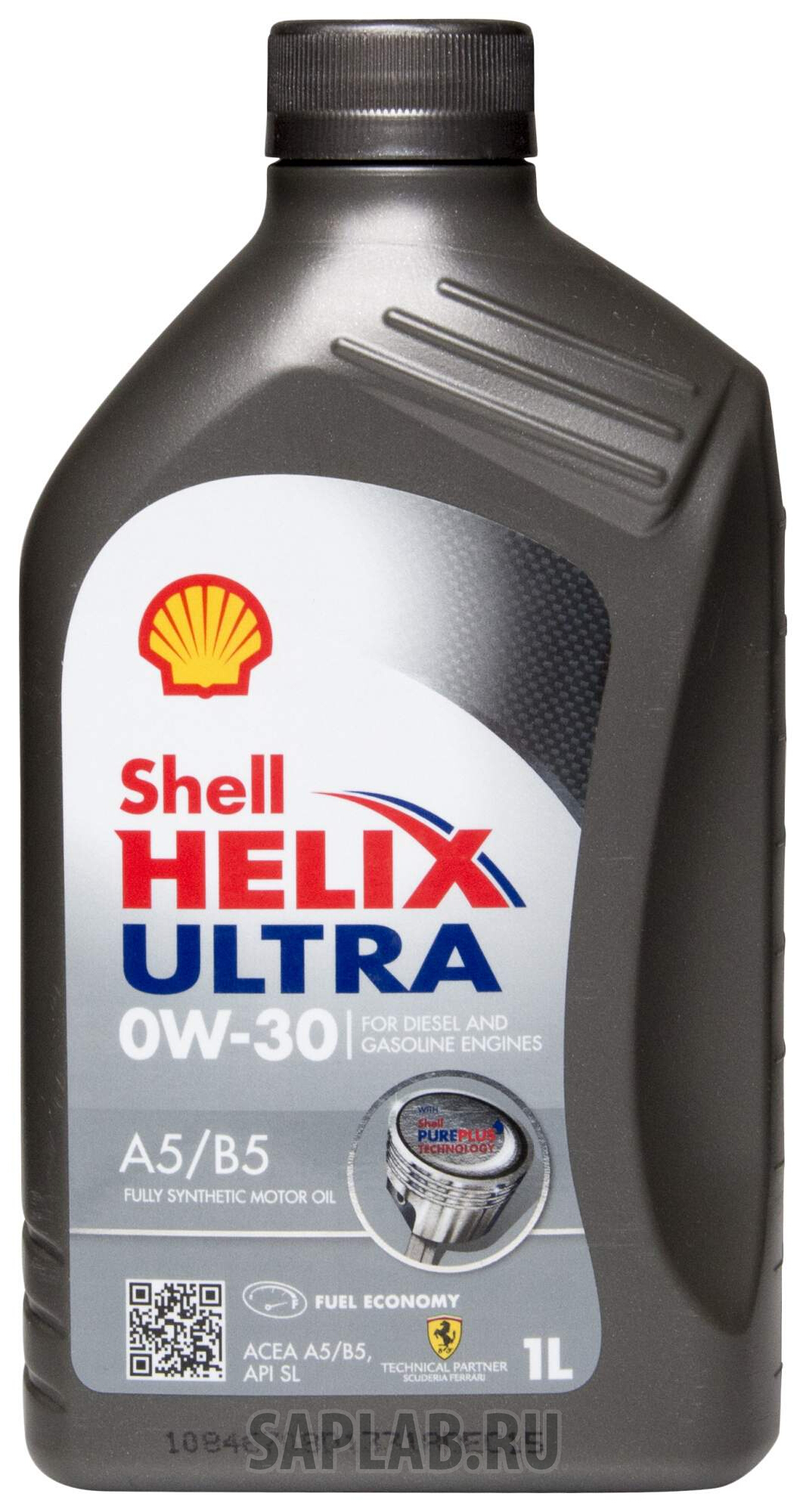 Купить SHELL 550046659 Моторное масло Shell Helix Ultra 0w-30 1л