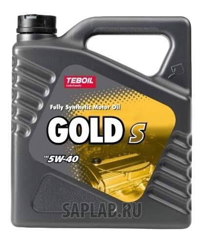 Купить TEBOIL 19025 Моторное масло Teboil Gold S 5W-40 4л