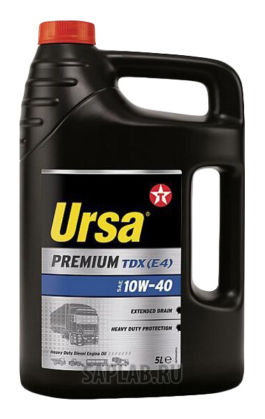 Купить TEXACO 802970LGV Моторное масло Texaco Ursa Premium TDX (E4) 10W-40 5л
