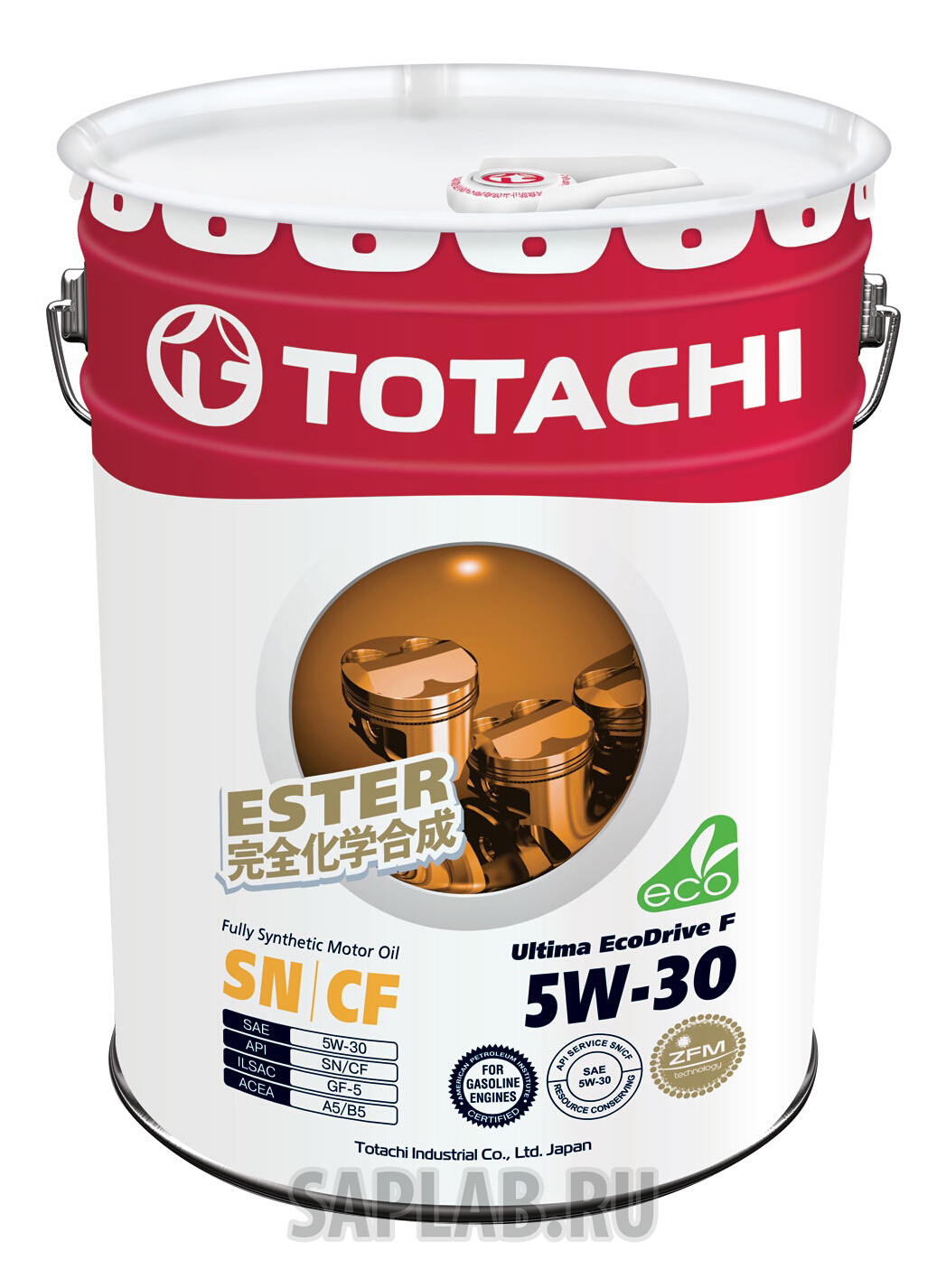 Купить TOTACHI 4562374690974 Моторное масло Totachi Ultima EcoDrive F Fully Synthetic SN/CF 5W-30 20л