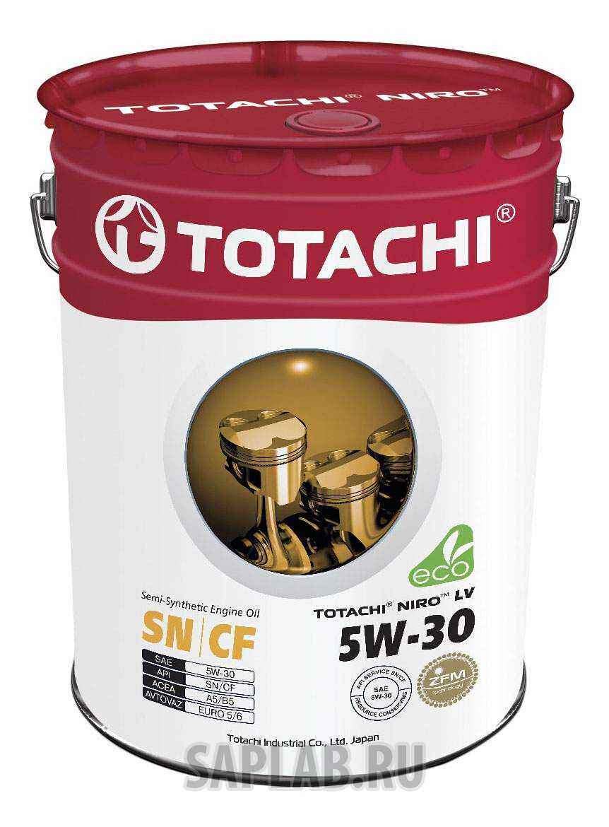 Купить TOTACHI 4589904921605 Моторное масло Totachi Niro LV Semi-Synthetic SN/CF 5W-30 19,43л