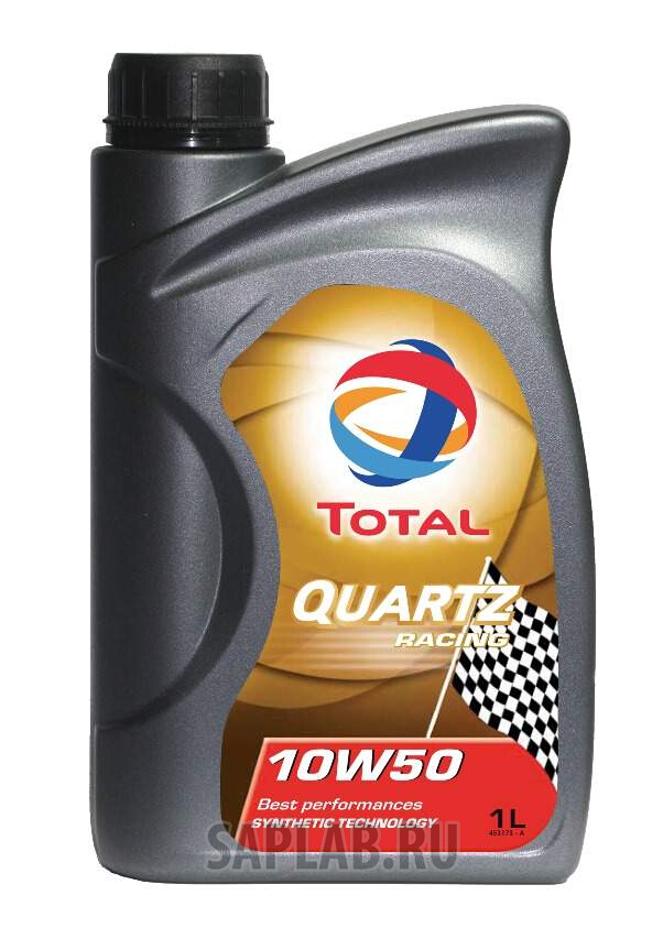 Купить TOTAL 166256 Моторное масло Total Quartz Racing SAE 10W-50 1л