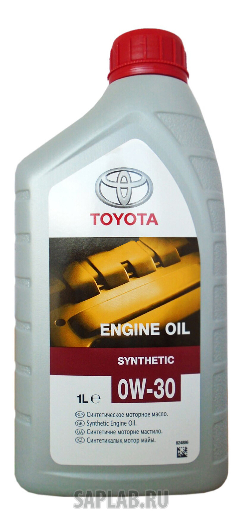 Купить TOYOTA 0888080366GO Моторное масло Toyota Engine Oil Synthetic 0W-30 1л