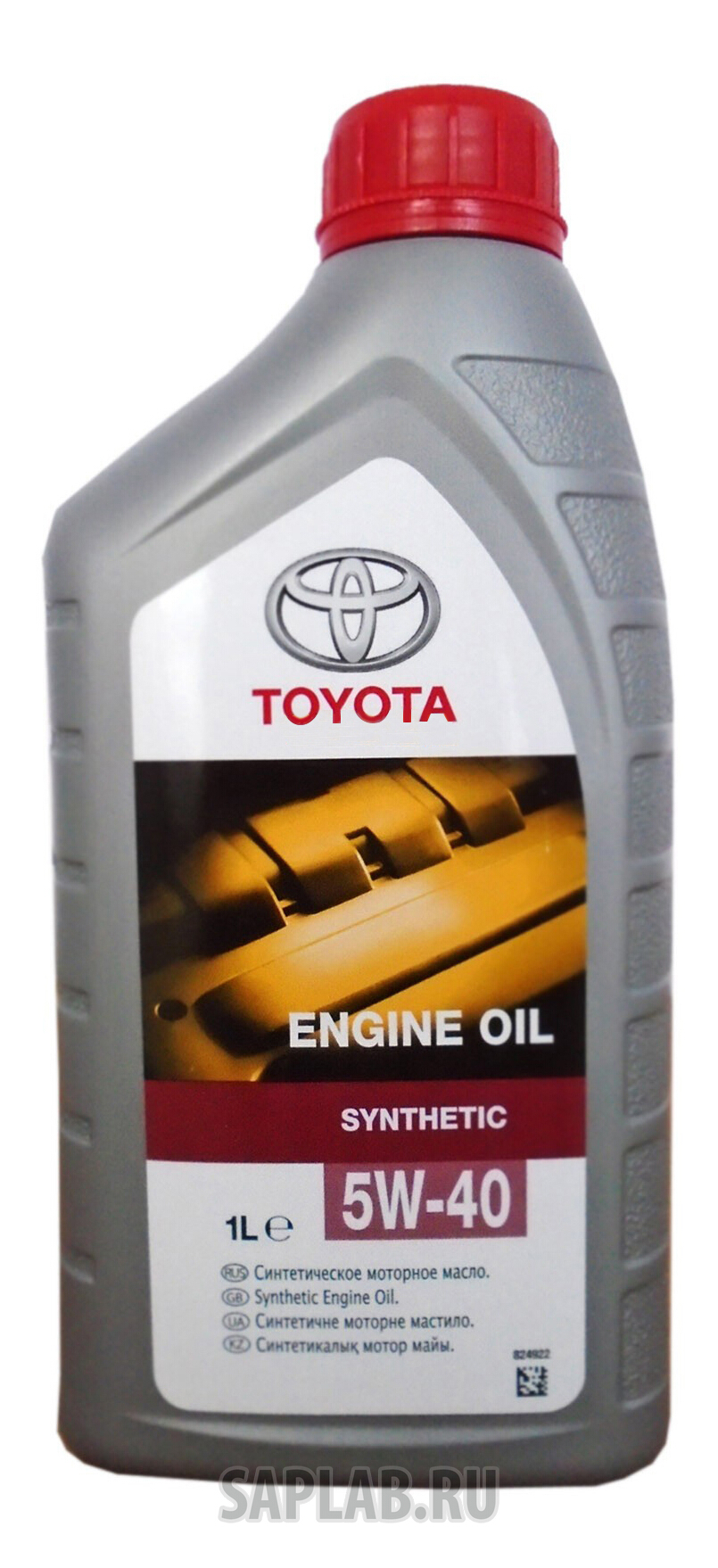 Купить TOYOTA 0888080376GO Моторное масло Toyota Engine Oil Synthetic SAE 5W-40 1л