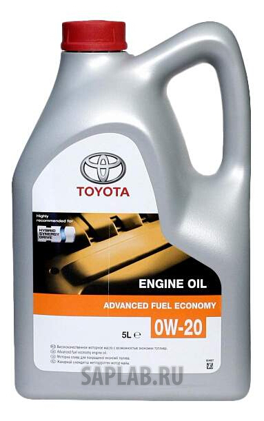Купить TOYOTA 0888083265GO Моторное масло Toyota SN Advanced Fuel Economy 0W-20 5л