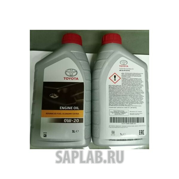 Купить TOYOTA 0888083885GO Моторное масло Toyota Engine oil 0W-20 1л
