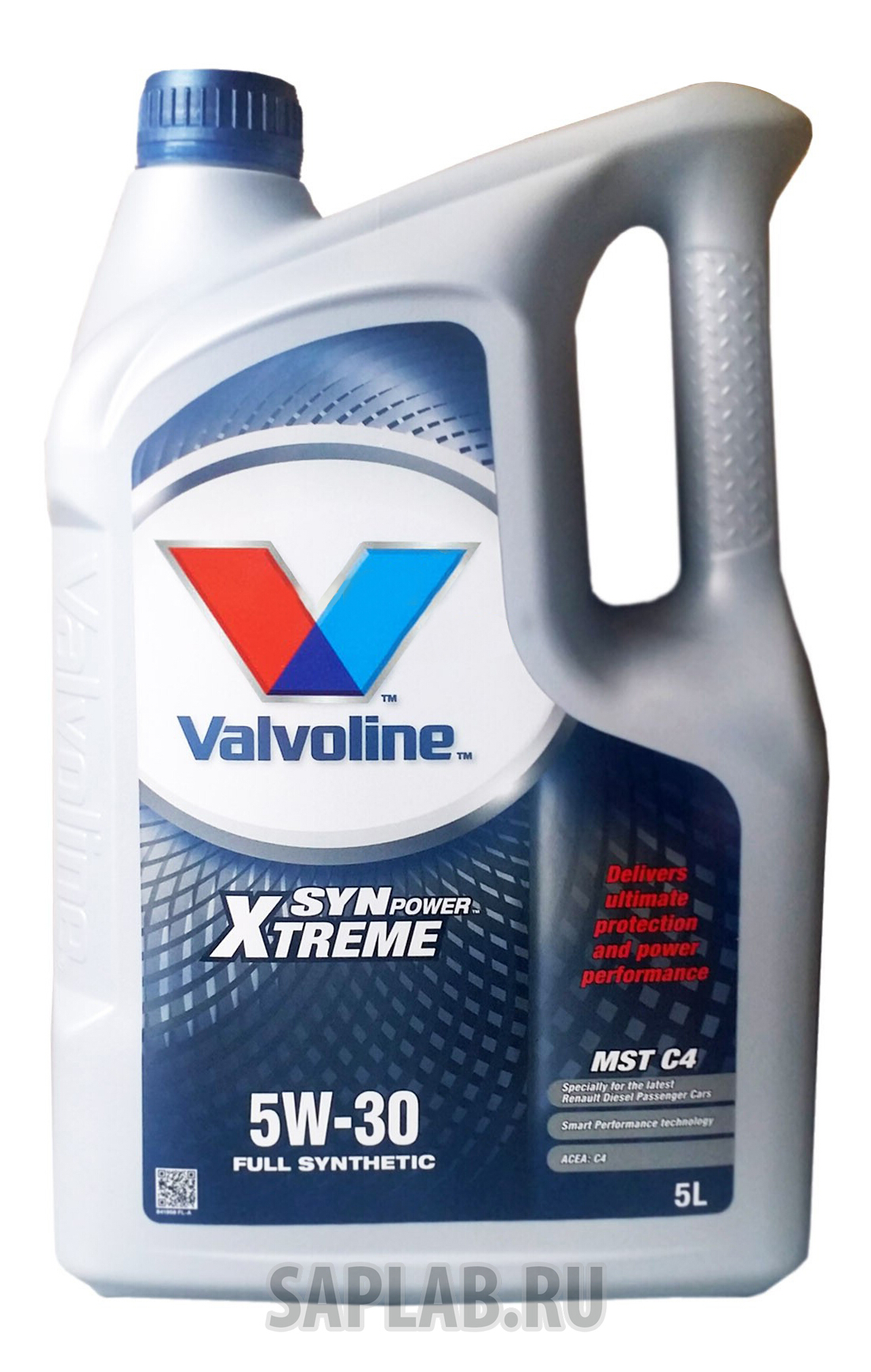Купить VALVOLINE 841959 Моторное масло Valvoline Synpower Xtreme MST C4 SAE 5W-30 5л