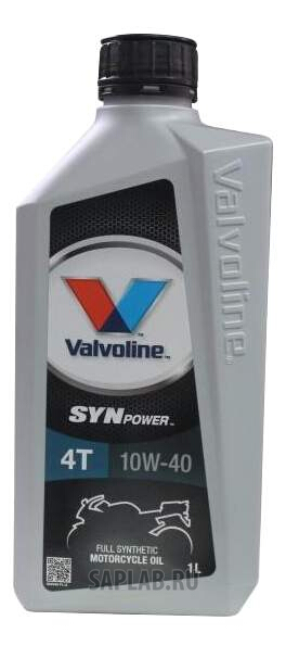 Купить VALVOLINE 862066 Моторное масло Valvoline SynPower 4T 10W-40 1л