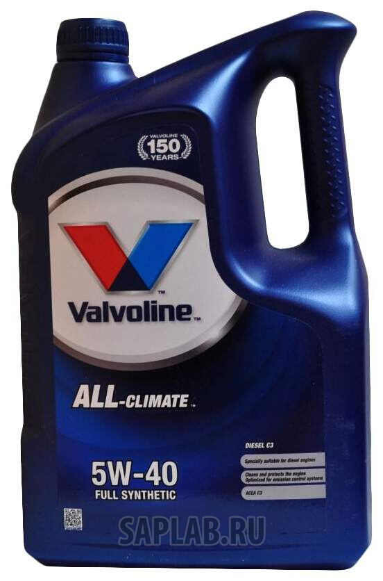 Купить VALVOLINE 872277 Моторное масло Valvoline All Climate Diesel 5W-40 C3 4л