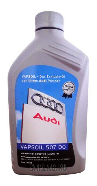 Купить VAPSOIL 600030822 Моторное масло Vapsoil 50700 Audi 0W-30 1л