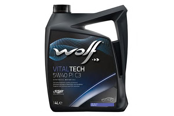 Купить WOLF 8302916 Моторное масло wolf Vital Tech PI C3 5W-40 4л