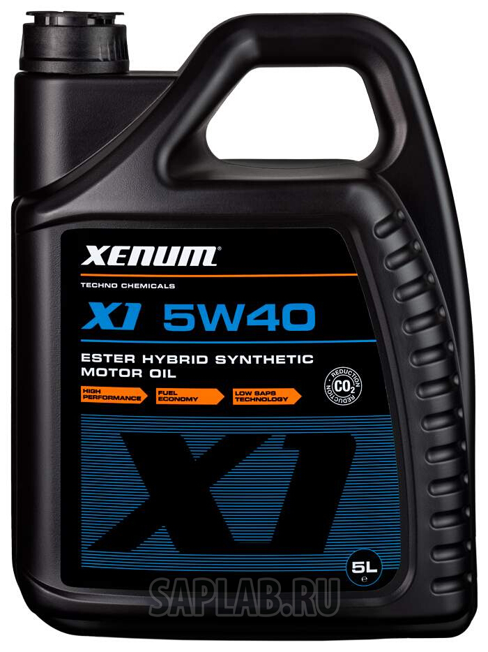 Купить XENUM 1068005 Моторное масло Xenum X1 SM/CF 5W-40 5л