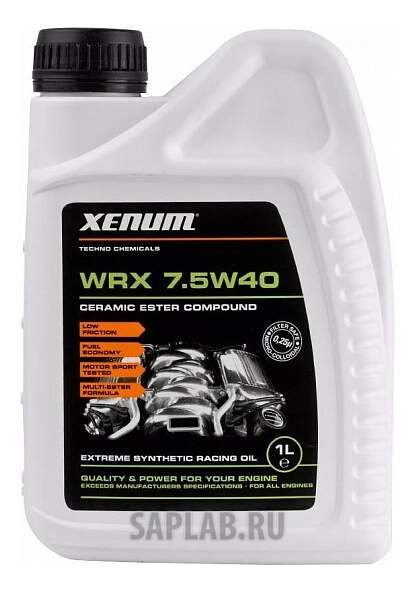 Купить XENUM 1129001 Моторное масло Xenum WRX 7.5W-40 1л