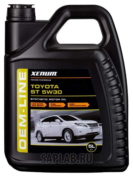 Купить XENUM 1280005 Моторное масло Xenum Oem Line Toyota ST 5W-30 5л
