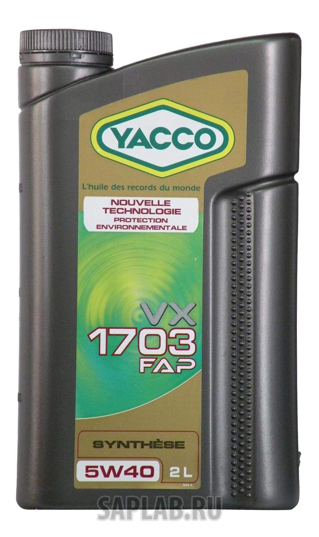 Купить YACCO 301924 Моторное масло Yacco VX 1703 FAP 5W-40 2л