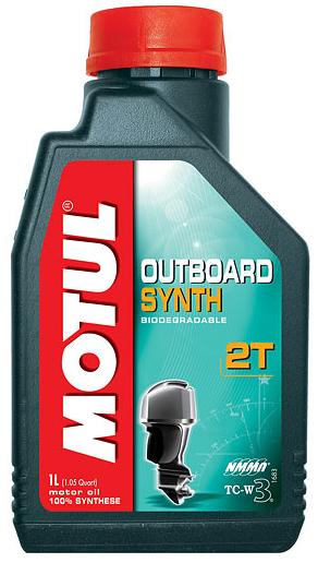 Купить MOTUL 101722 Моторное масло Motul Outboard Synth 2T 5W-30 1л