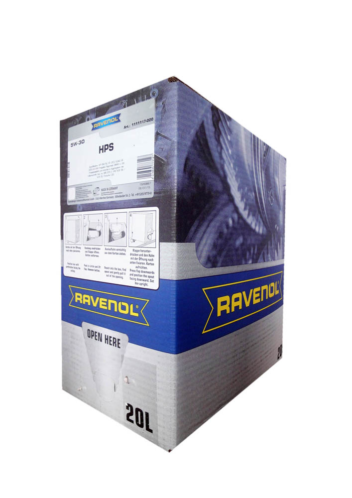 Купить RAVENOL 4014835773127 Моторное масло Ravenol HPS SAE 5W-30 20л