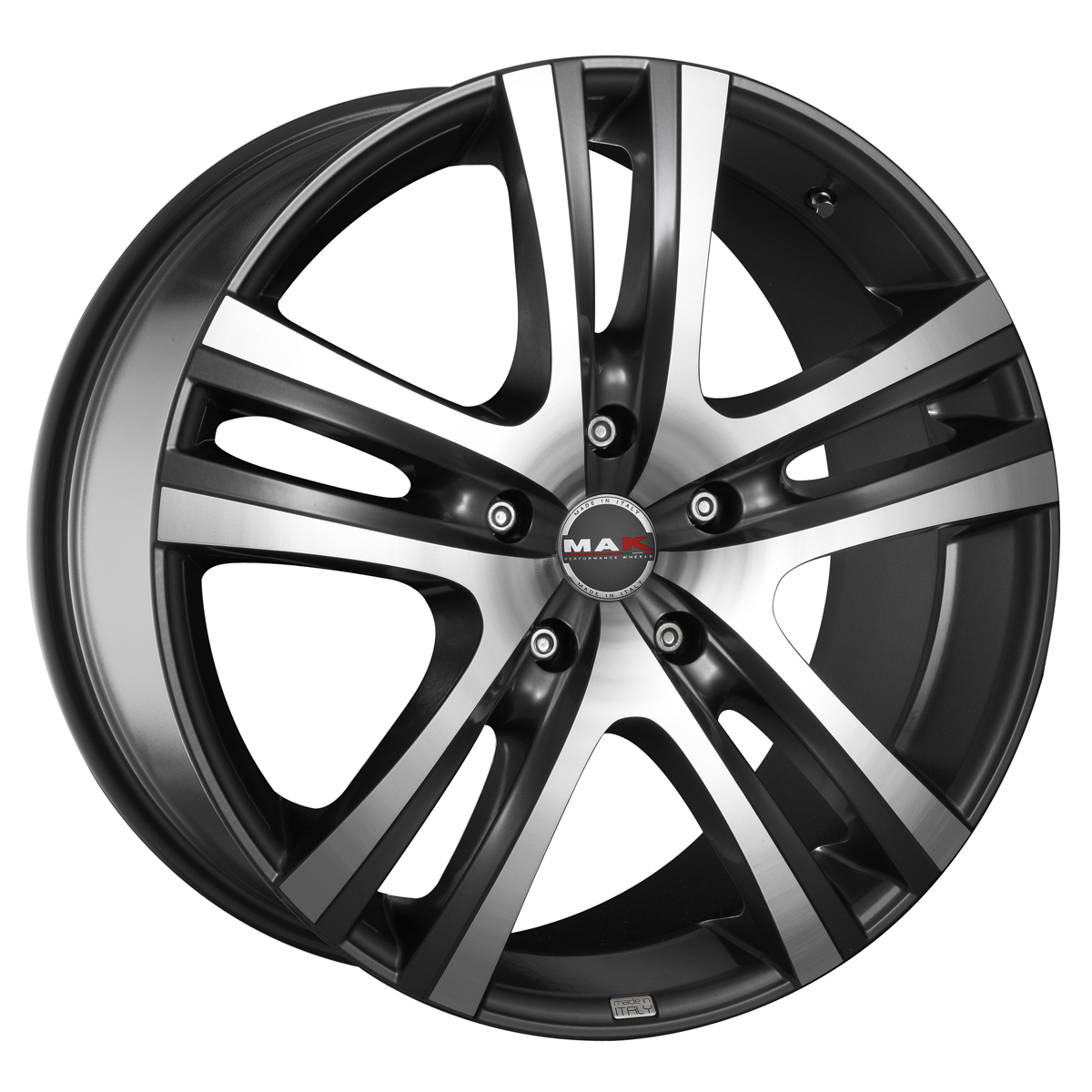 Купить Mak WHS063554 Aria 17/7,5 ET30 Gun metallic - mirror face