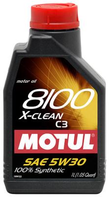 Купить MOTUL 102020 Моторное масло Motul 8100 X-clean 5w-30 5л