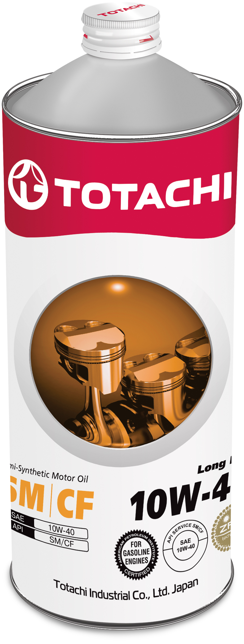 Купить TOTACHI 4562374690424 Моторное масло Totachi Long Life Semi-Synthetic SM/CF 10W-40 1л