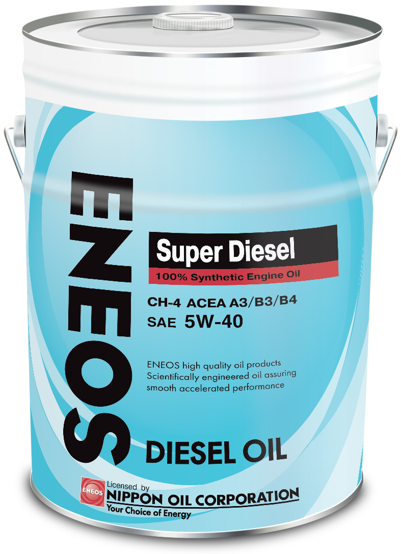 Купить ENEOS OIL1337 Моторное масло Eneos Super Diesel 5w-40 20л