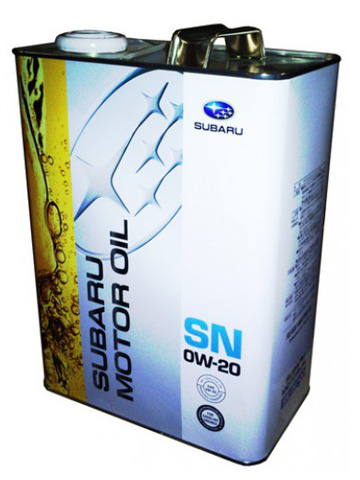 Купить SUBARU K0215Y0274 Моторное масло Subaru K0215 Y0274 0W-20 4л