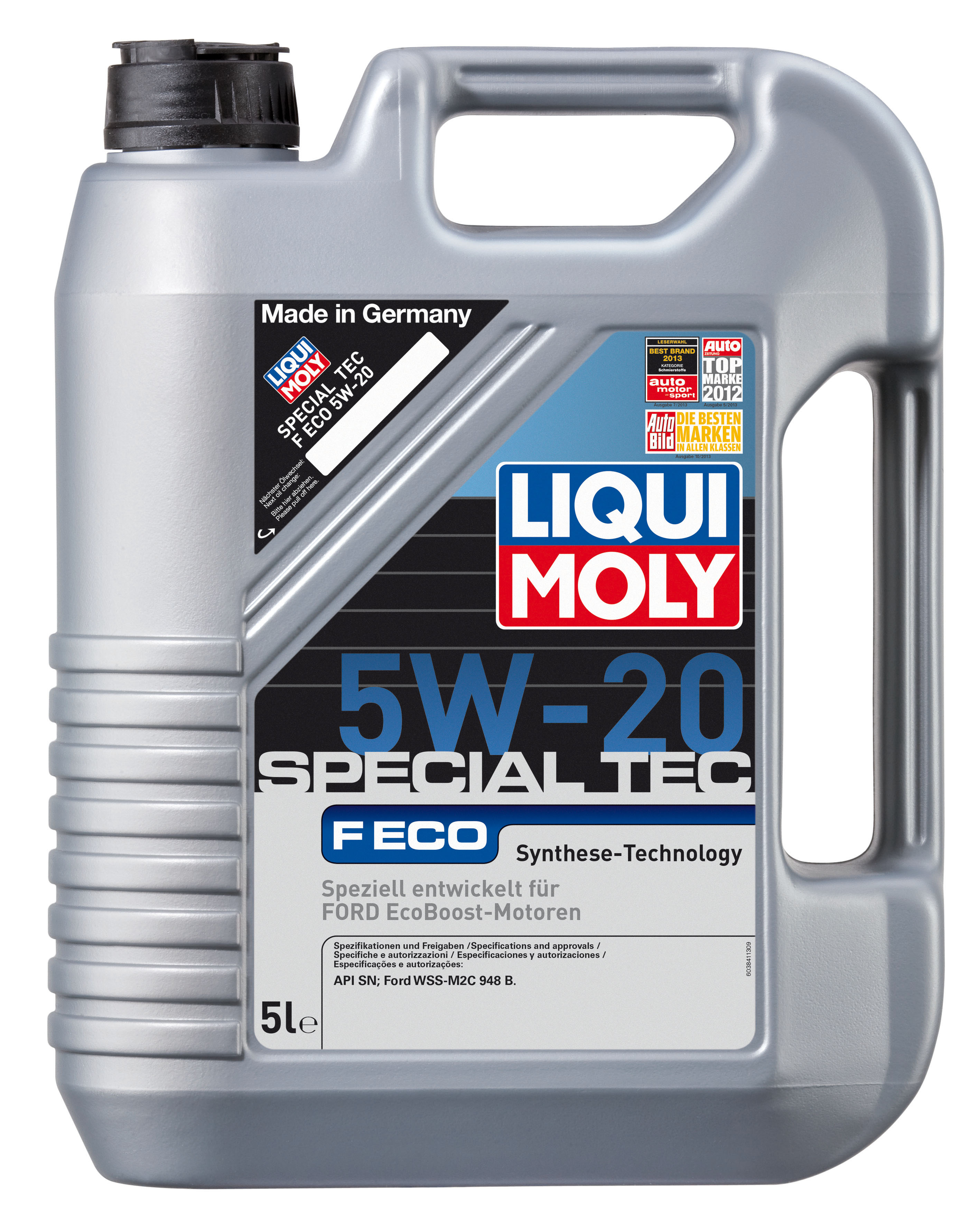 Купить LIQUI MOLY 3841 Моторное масло Liqui moly Special Tec F ECO 5w-20 5л