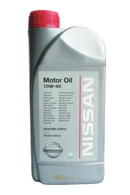 Купить NISSAN KE90099932R Моторное масло Nissan Motor Oil SAE 10W-40 1л