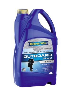 Купить RAVENOL 4014835728998 Моторное масло Ravenol Outboard 2T Mineral 5W-30 4л