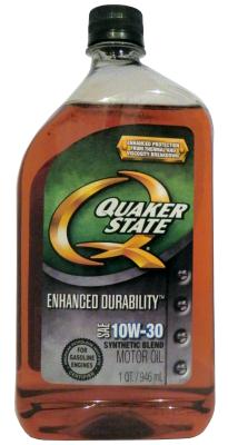 Купить QUAKER STATE 073102046504 Моторное масло Quaker state Enhanced Durability SAE 10W-30 0,946л