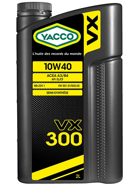 Купить YACCO 303324 Моторное масло Yacco VX 300 SL/CF 10W-40 2л