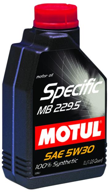 Купить MOTUL 101588 Моторное масло Motul Specific 229,51 SAE 5W-30 1л