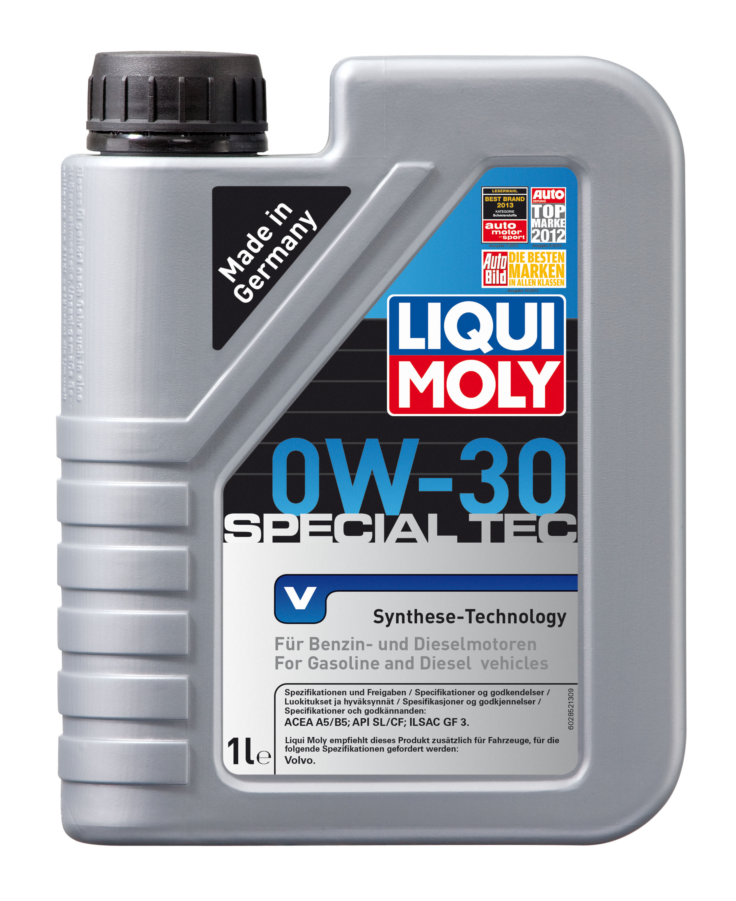 Купить LIQUI MOLY 2852 Моторное масло Liqui moly Special Tec V 0W-30 1л