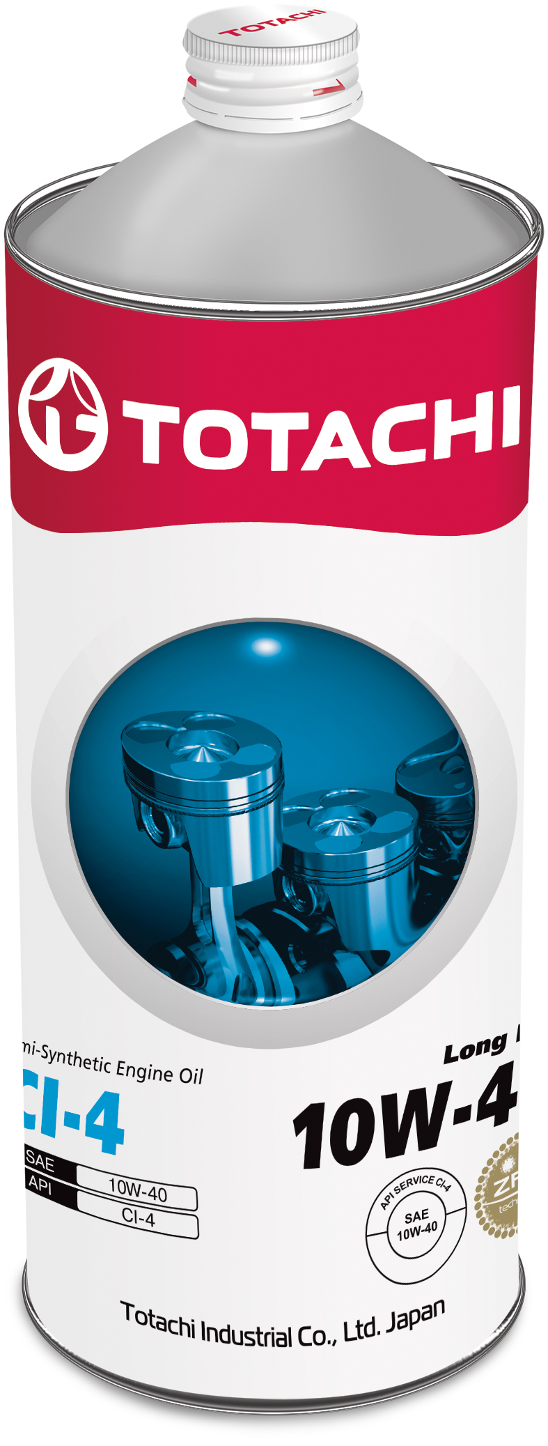 Купить TOTACHI 4562374690561 Моторное масло Totachi Long Life Semi-Synthetic CI-4 10W-40 1л