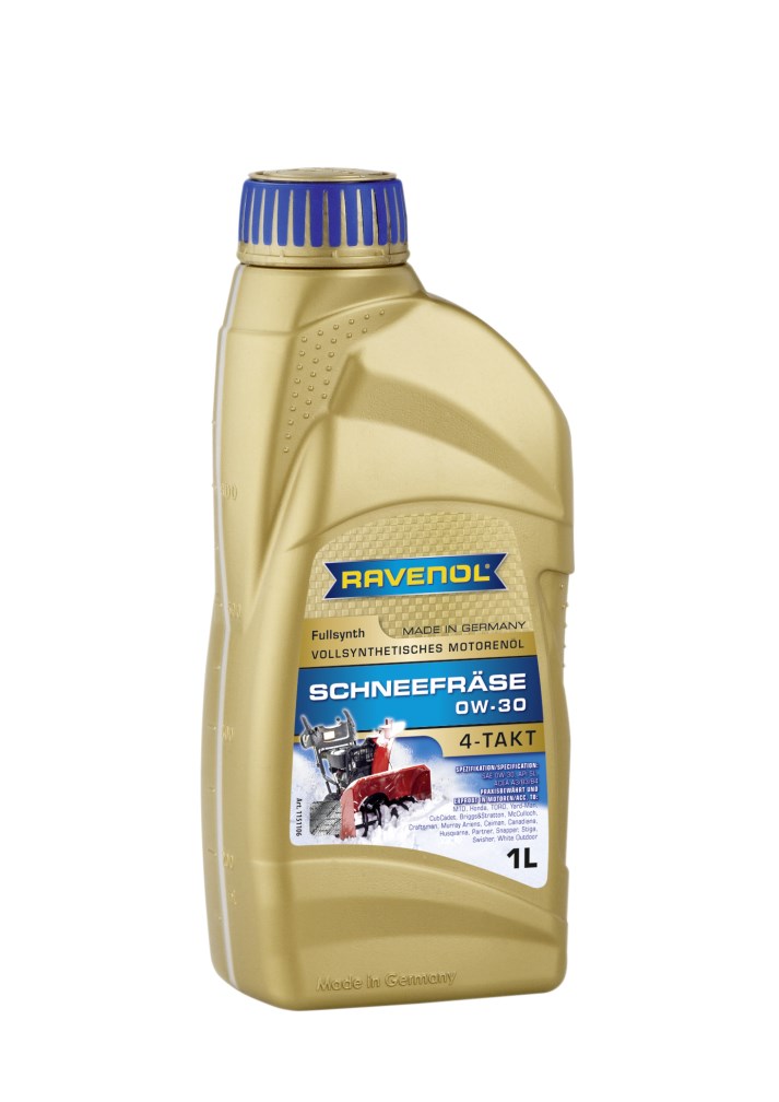 Купить RAVENOL 4014835727410 Моторное масло Ravenol Schneefraese 4-Takt 0W-30 1л