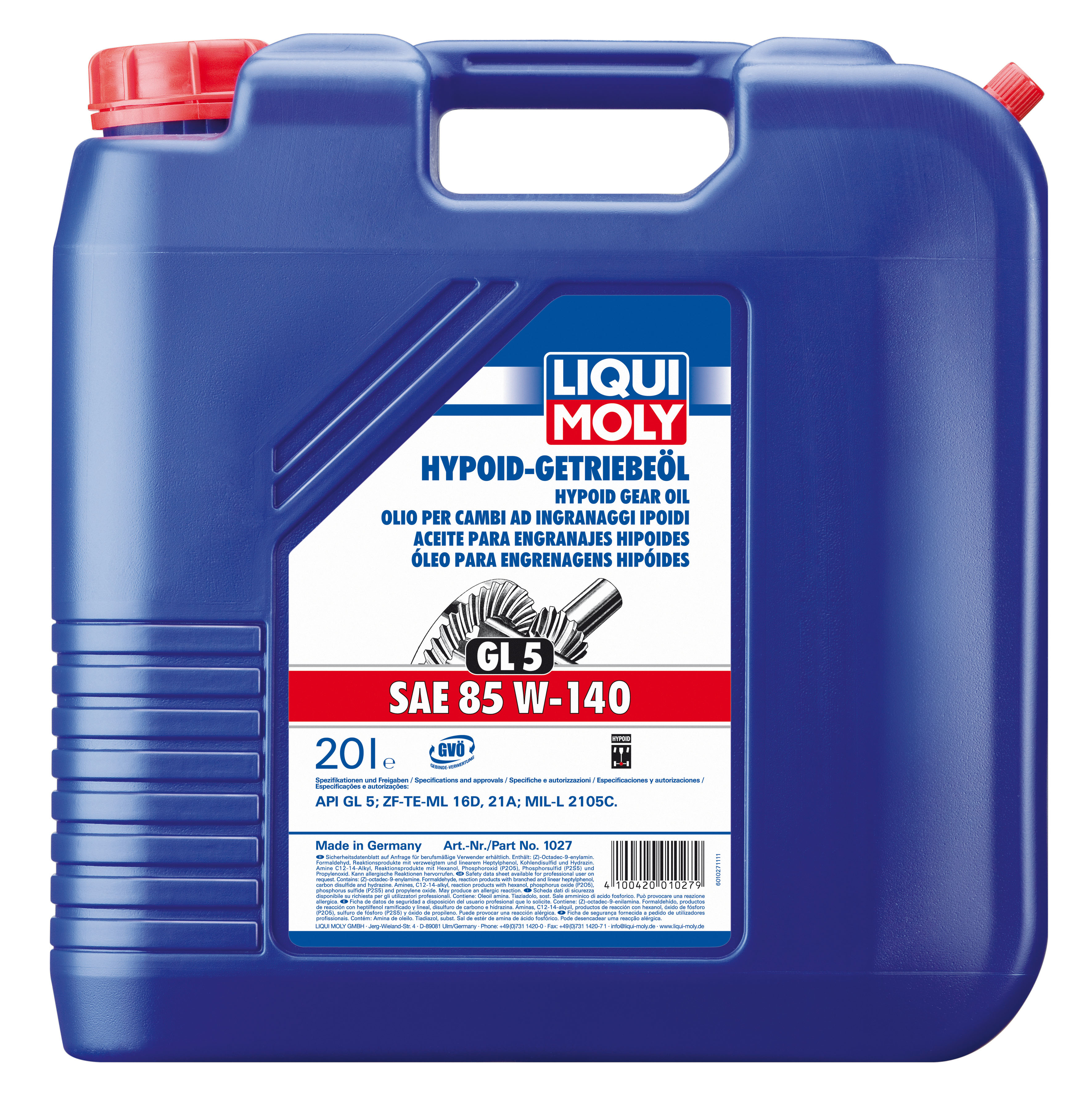 Купить запчасть LIQUI MOLY - 1027 