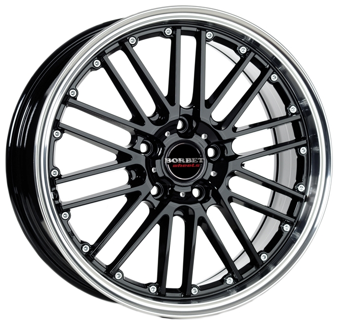 Купить Borbet WHS101786 CW2/5 17/7 ET40 Schwarz poliert
