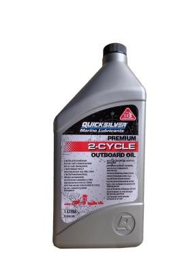 Купить QUICKSILVER 92858021QB1 Моторное масло Quicksilver Premium 2-Cycle Outboard Oil TC-W3 1л