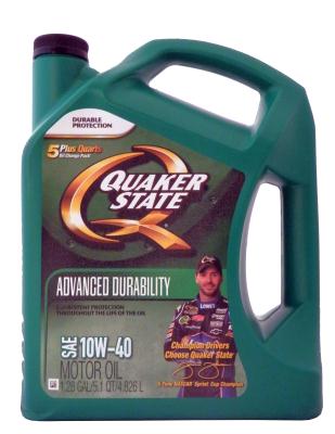 Купить QUAKER STATE 073102013322 Моторное масло Quaker state Advanced Durability SAE 10W-40 4,826л