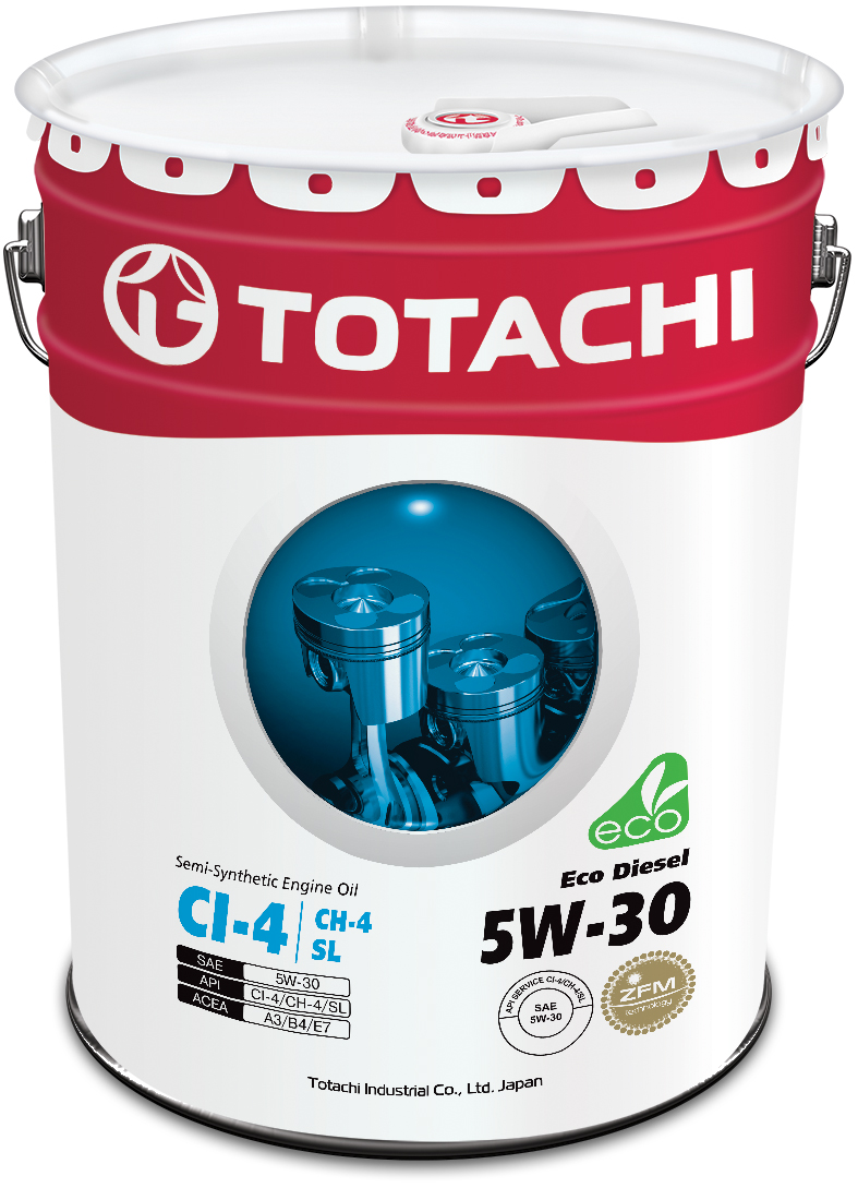 Купить TOTACHI 4562374690493 Моторное масло Totachi Eco Diesel Semi-Synthetic 5W-30 20л