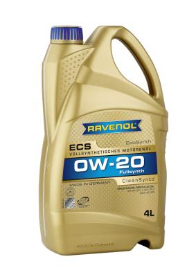 Купить RAVENOL 4014835718593 Моторное масло Ravenol ECS EcoSynth SAE 0W-20 4л