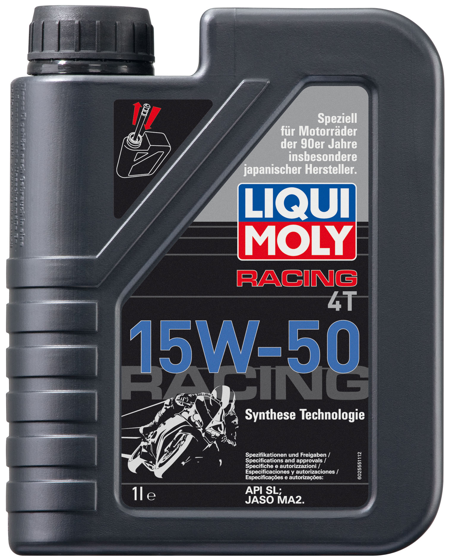 Купить LIQUI MOLY 2555 Моторное масло Liqui moly Motorbike 4T Street 15w-50 1л