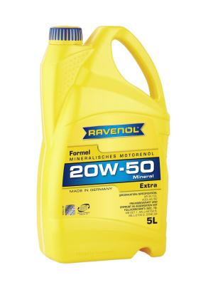 Купить RAVENOL 4014835724853 Моторное масло Ravenol Formel Extra SAE 20W-50 5л